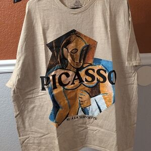 Picasso Graphic T-Shirt